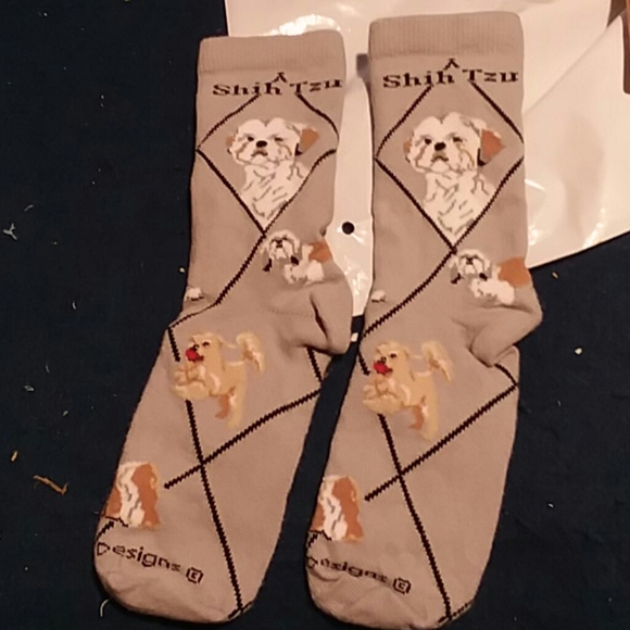 Shih Tzu Socks - Picture 1 of 2